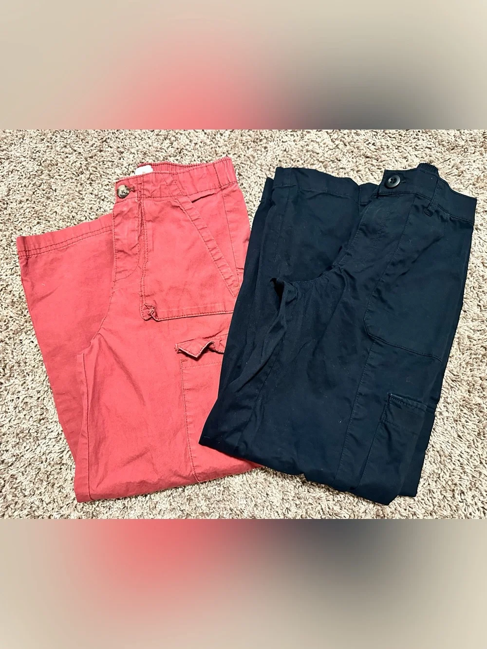 Girls cargo pants bundle